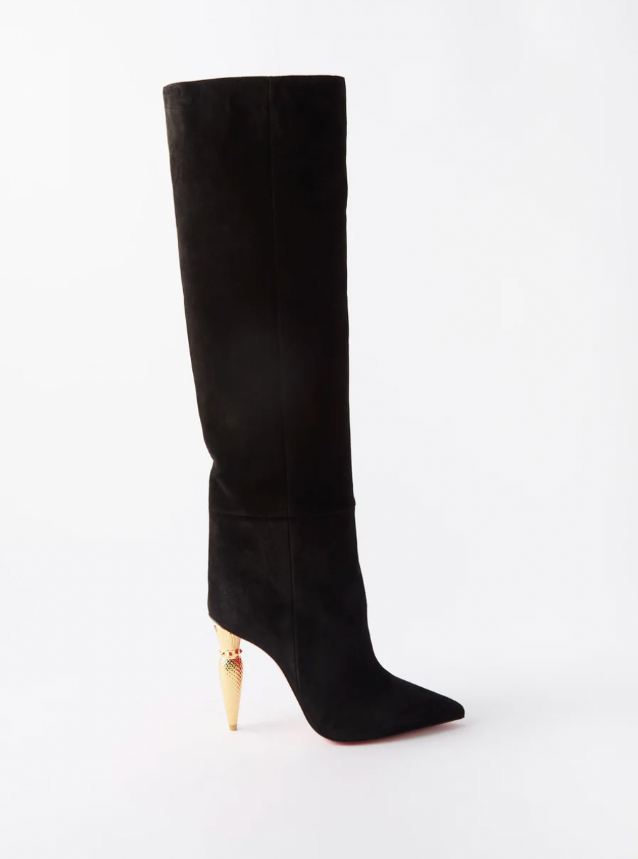 Taj Suede Over-the-Knee Boots