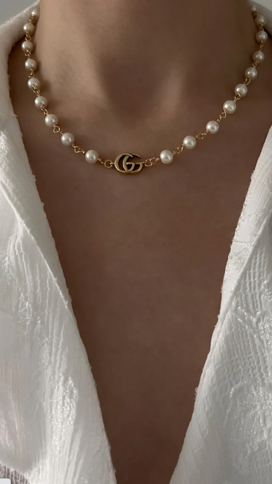 GG Pearl Necklace